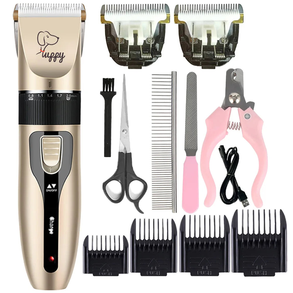 Haartrimmer TrimBuddy ProCut | Draadloos & Oplaadbaar | Voor Hond, Kat & Konijn | 120 Min. Accuduur | Stil & Precisie