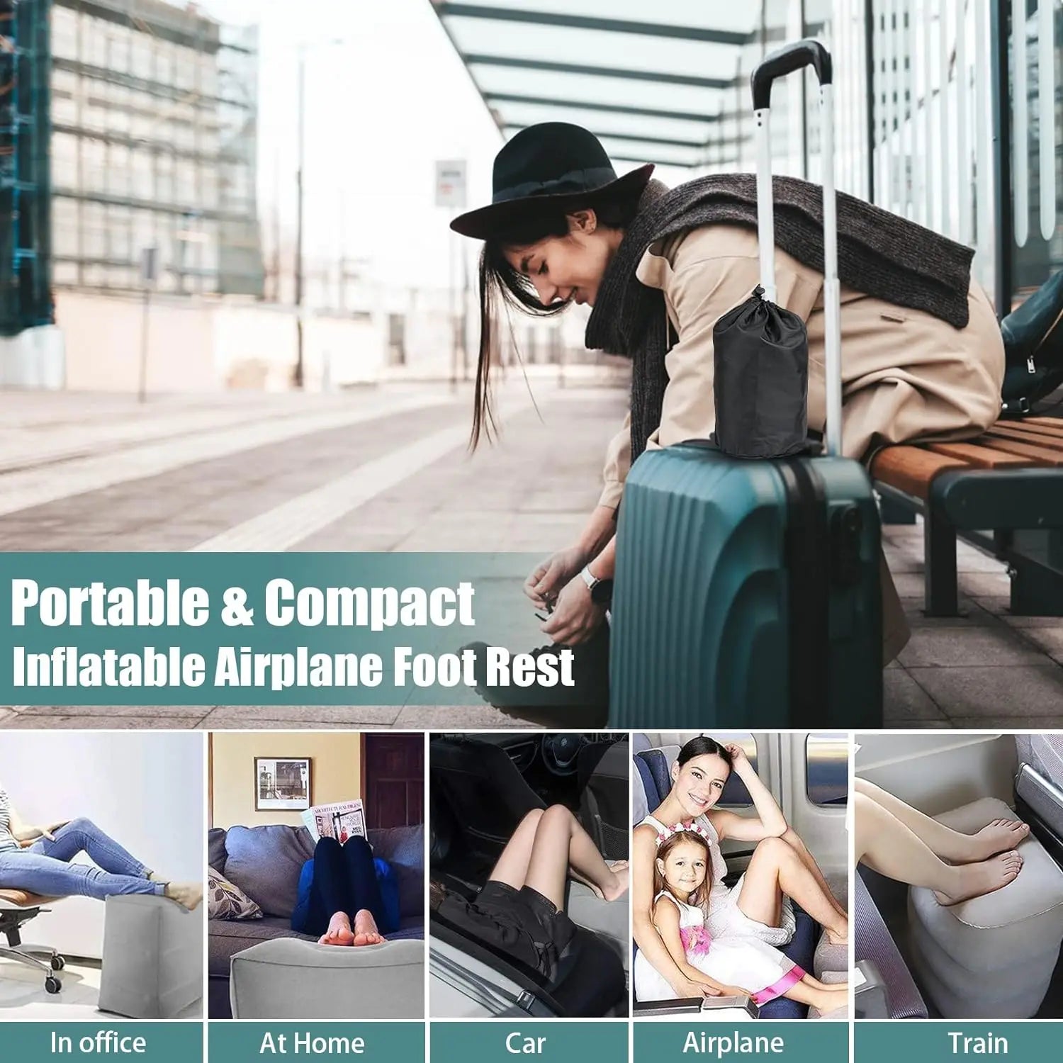 LuxAir ComfortSoles™ | De ultieme voetondersteuning voor reizigers