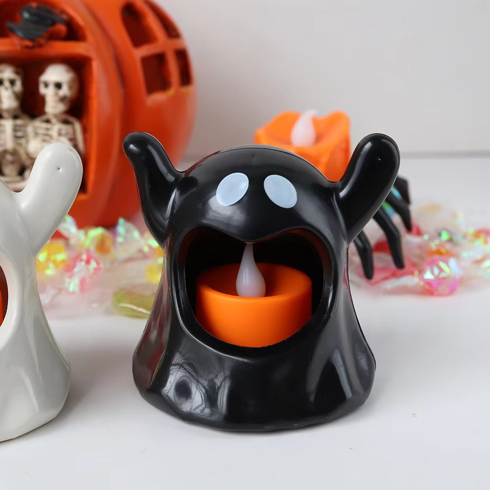 Lichtspuk Halloweenlamp – LED Spookdecoratie met Batterieverlichting