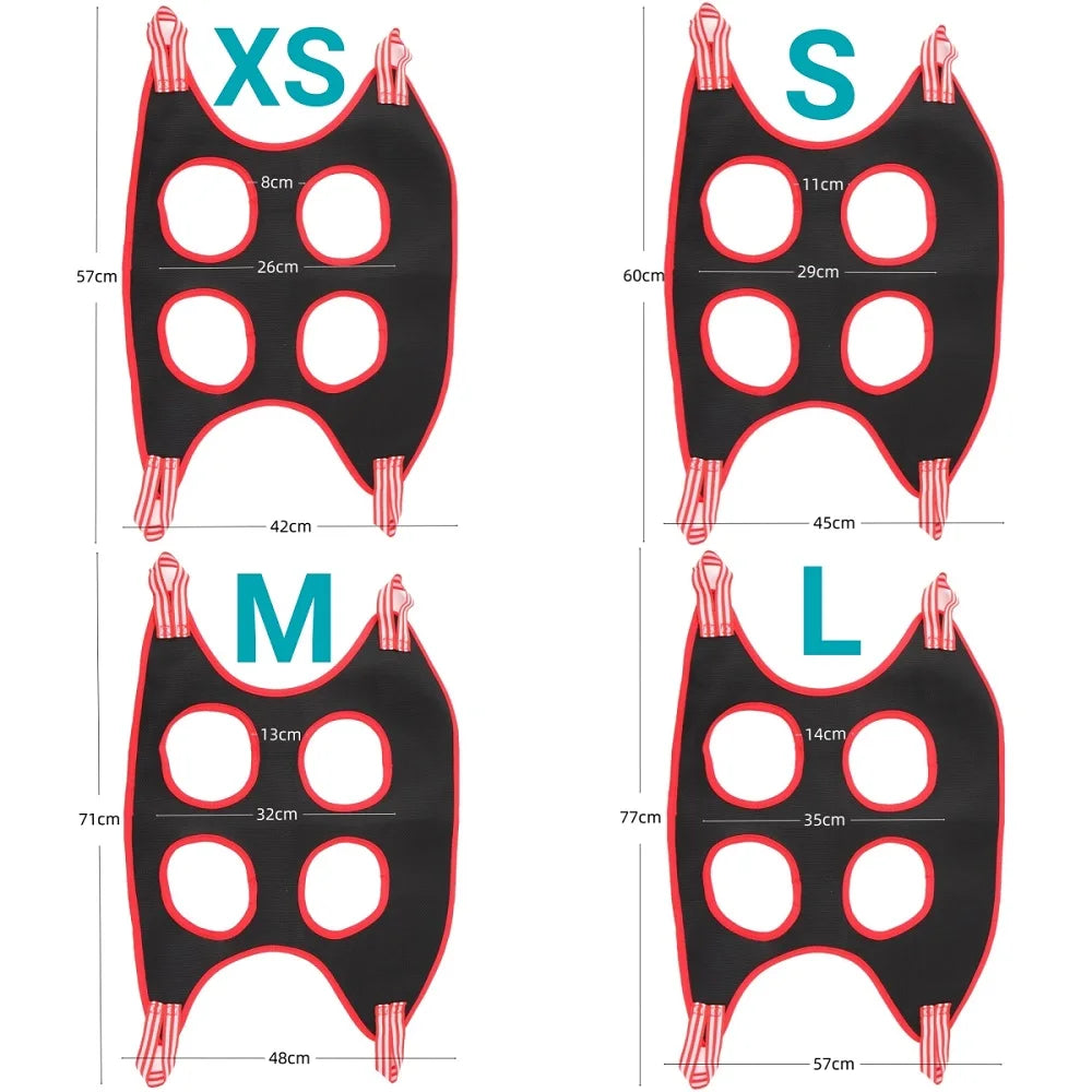 Verzorgingshangmat GroomiRest voor Honden & Katten | Krabbescherming voor Bad en Nagels Knippen | Ademend & Stevig | incl. 2 Haken