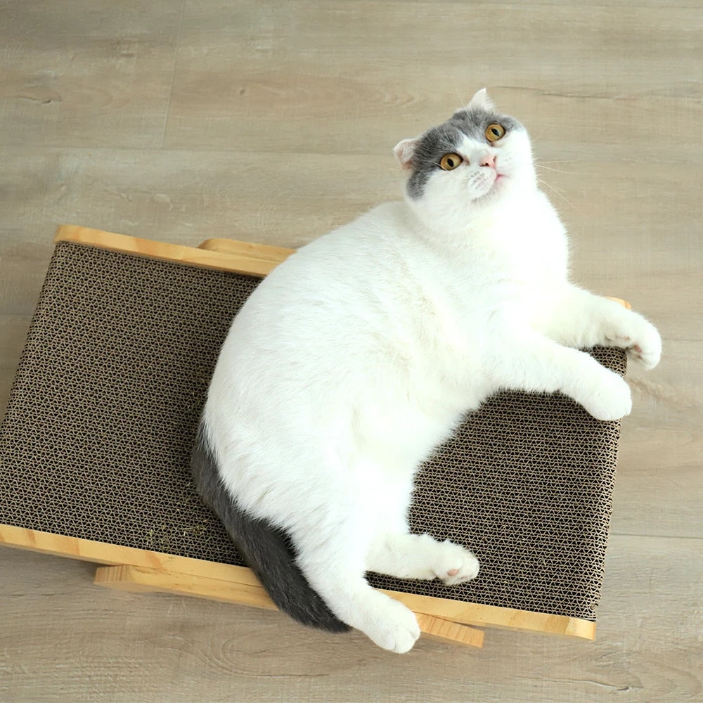 Krabbed in Krabvorm met Zacht Vervangbaar Stof – Gezellige en Stijlvolle Rustplek voor Katten