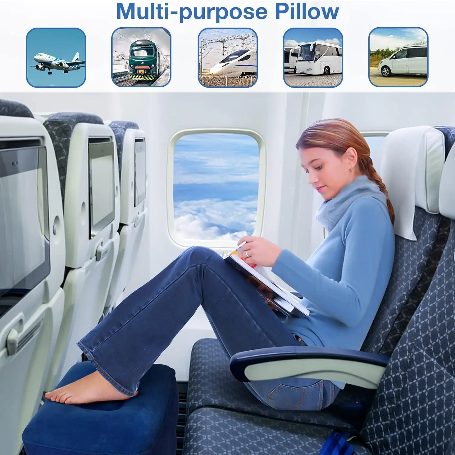 LuxAir ComfortSoles™ | De ultieme voetondersteuning voor reizigers