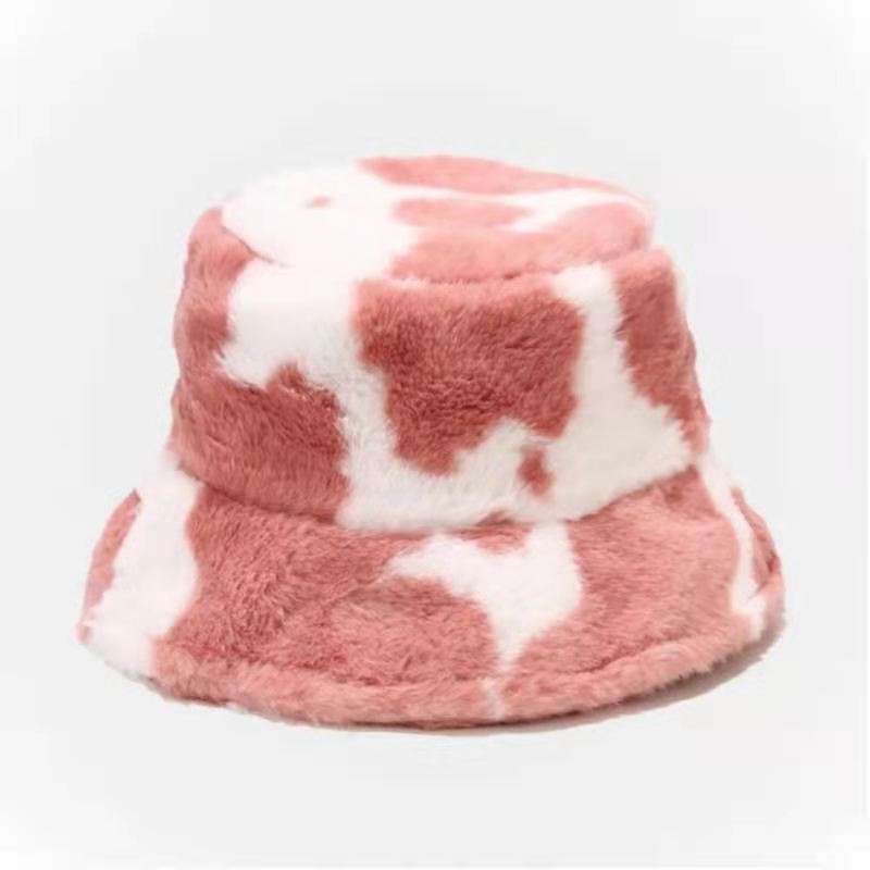 Fluweelzachte Wintermuts Luxe Pluche – Warme Unisex Bucket Hat voor Koude Dagen