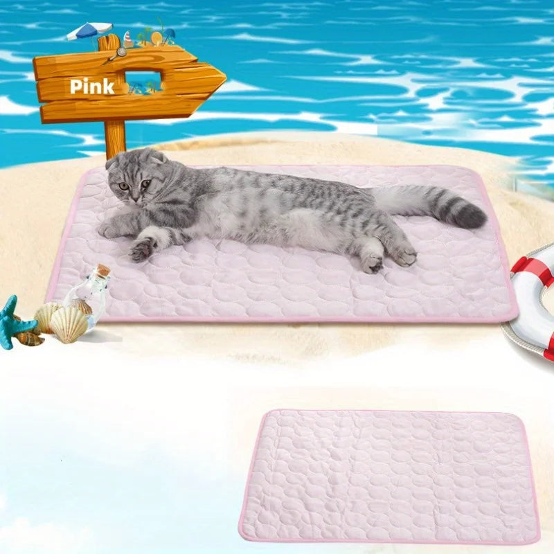 Kühlmatte ChillPaw voor honden & katten | Ademend & Wasbaar | Voor bank, mand en onderweg