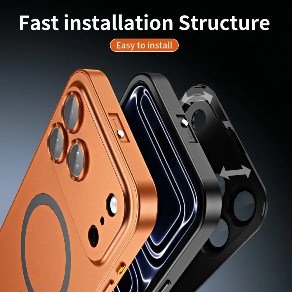 EliteGuard Metalen Frame Hoes | Premium bescherming met een strakke uitstraling voor uw apparaat