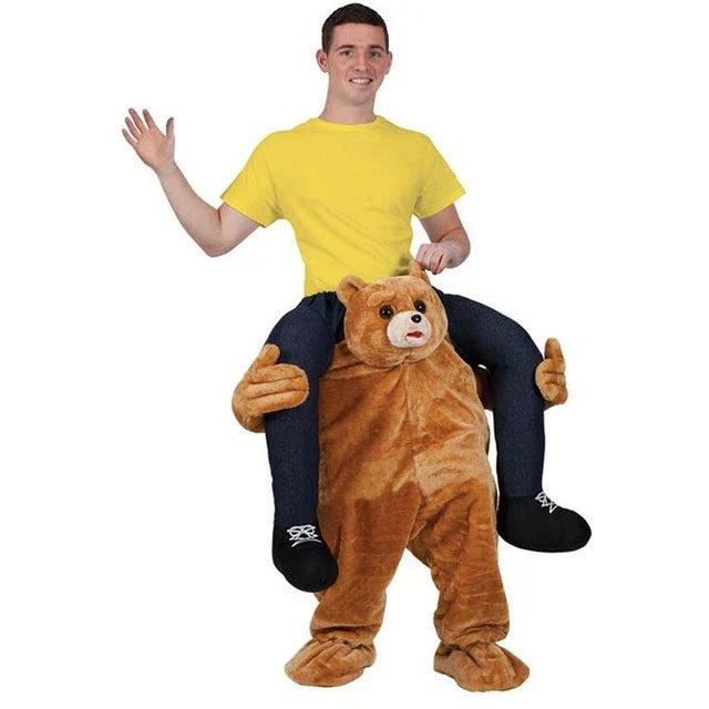 Mannen's Grappige Rijd Kostuum voor Halloween | Pluche Oktoberfest Stijl