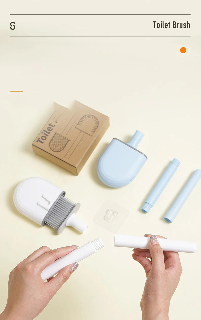 LuxuraClean™ Toiletborstel | Elegant en effectieve reiniging voor een sprankelend toilet