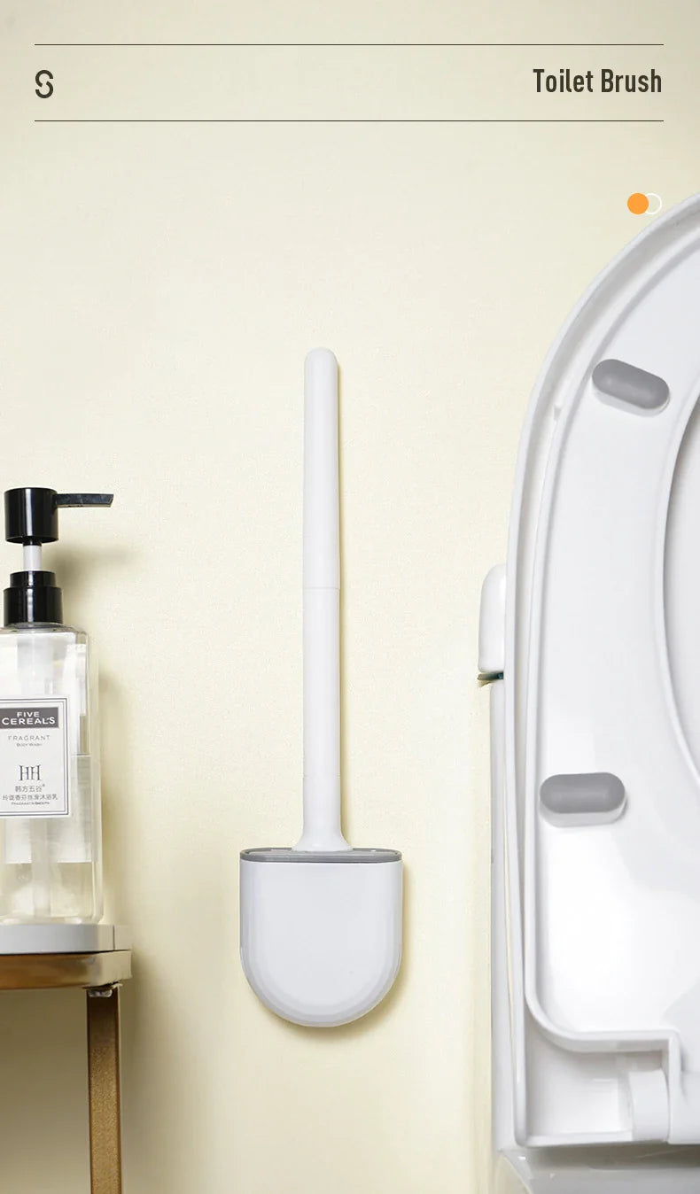 LuxuraClean™ Toiletborstel | Elegant en effectieve reiniging voor een sprankelend toilet