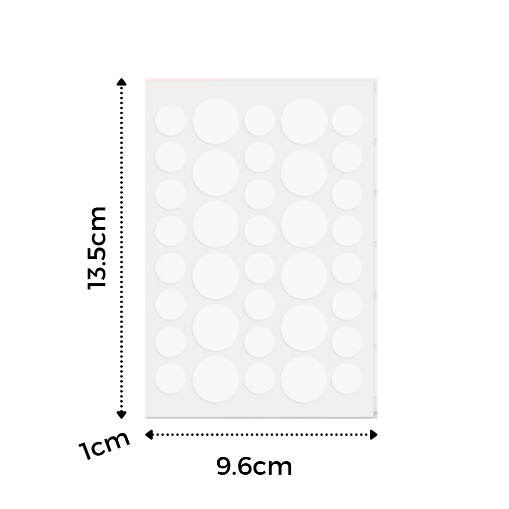 Huidtag verwijderingsbehandeling patch