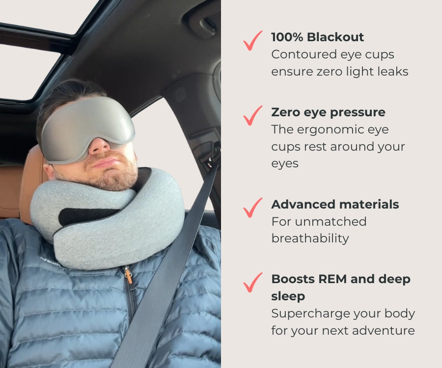 LuxeSlumber Elite Slaapmasker | Ervaar ultiem comfort en rustgevende slaap