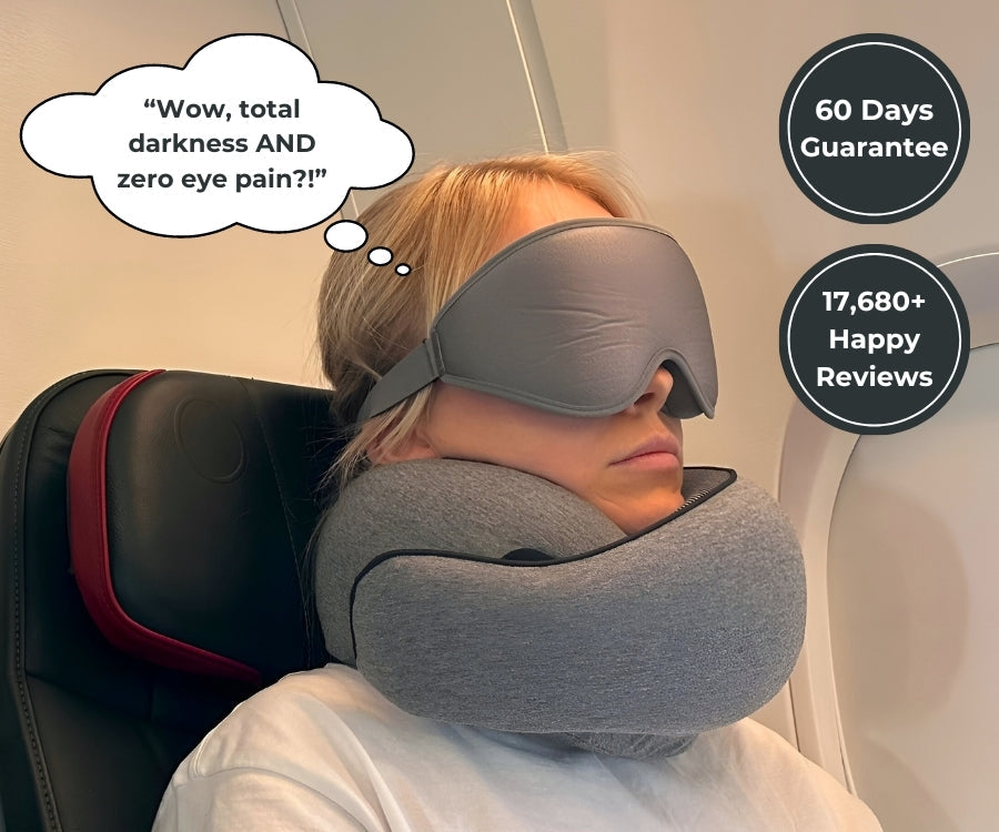 LuxeSlumber Elite Slaapmasker | Ervaar ultiem comfort en rustgevende slaap