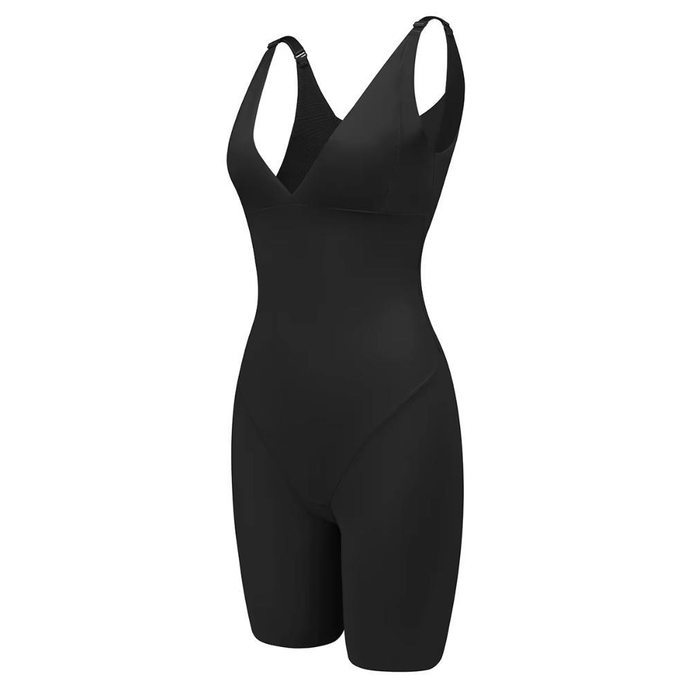 Ultra-Stretch Dames Naadloze Slankende Shapewear Bodysuit voor een Flatterende Silhouette