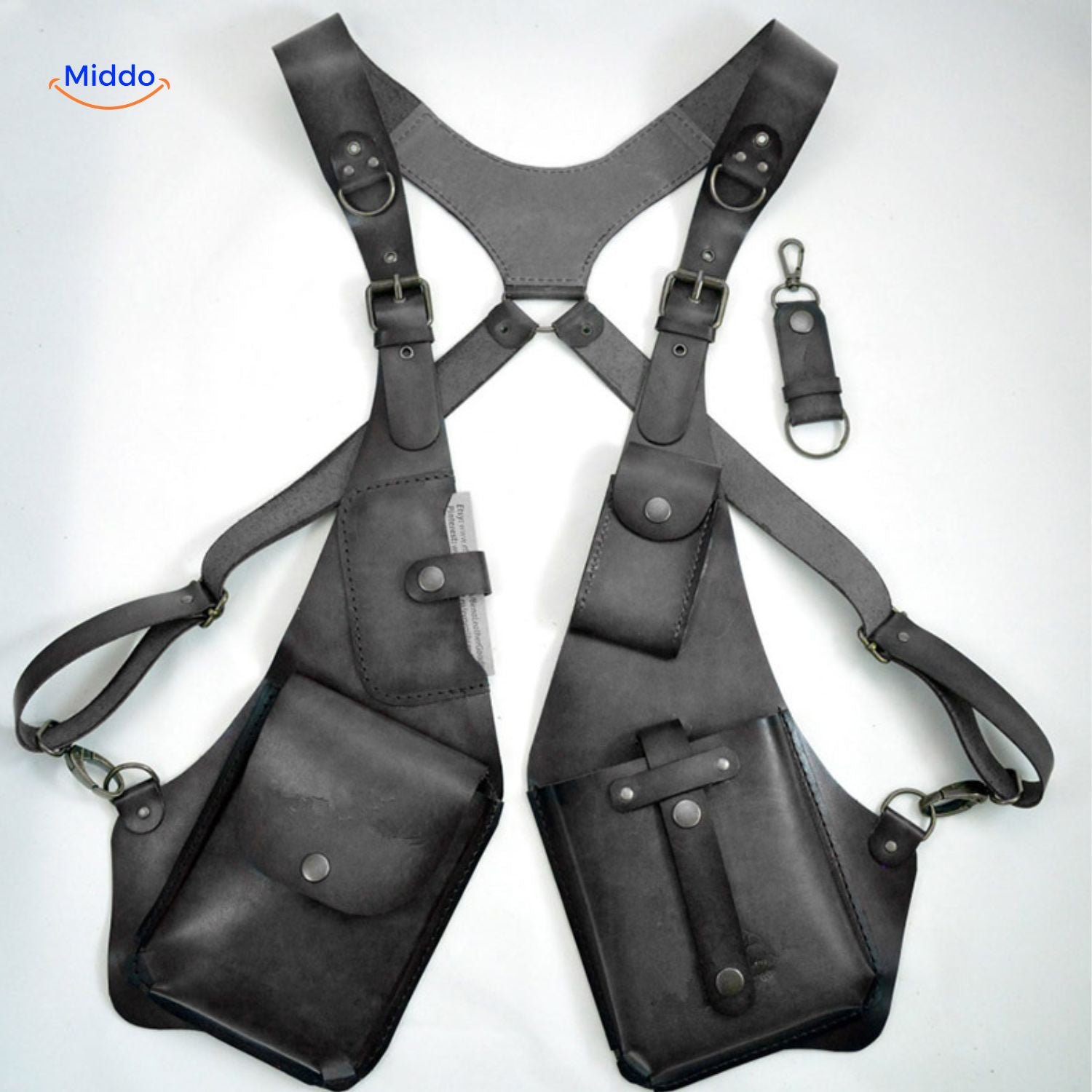 RetroGear Schouderholster | Veelzijdig leren holster voor stijlvolle opslag