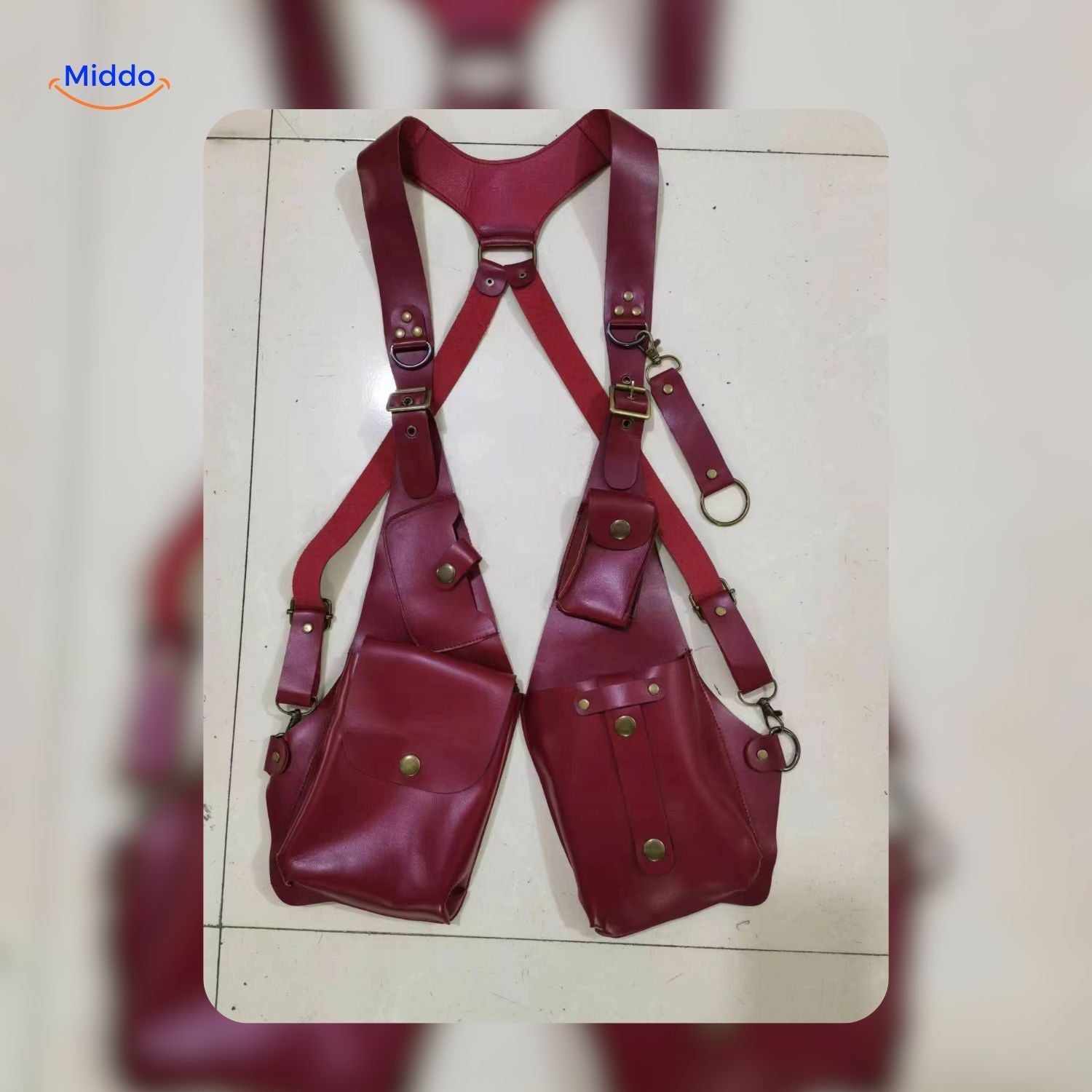 RetroGear Schouderholster | Veelzijdig leren holster voor stijlvolle opslag