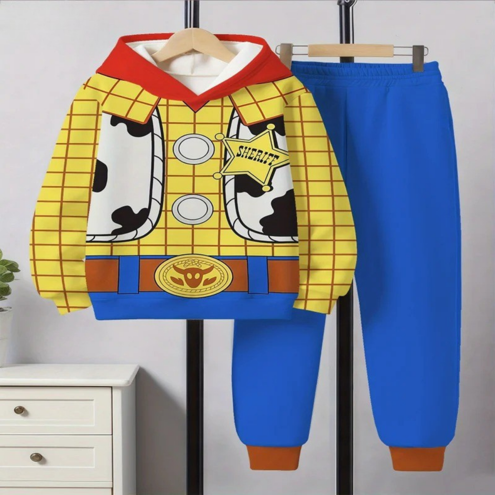 Speelgoed Halloween Kostuum Kinderen Cowboy Hoodie Set