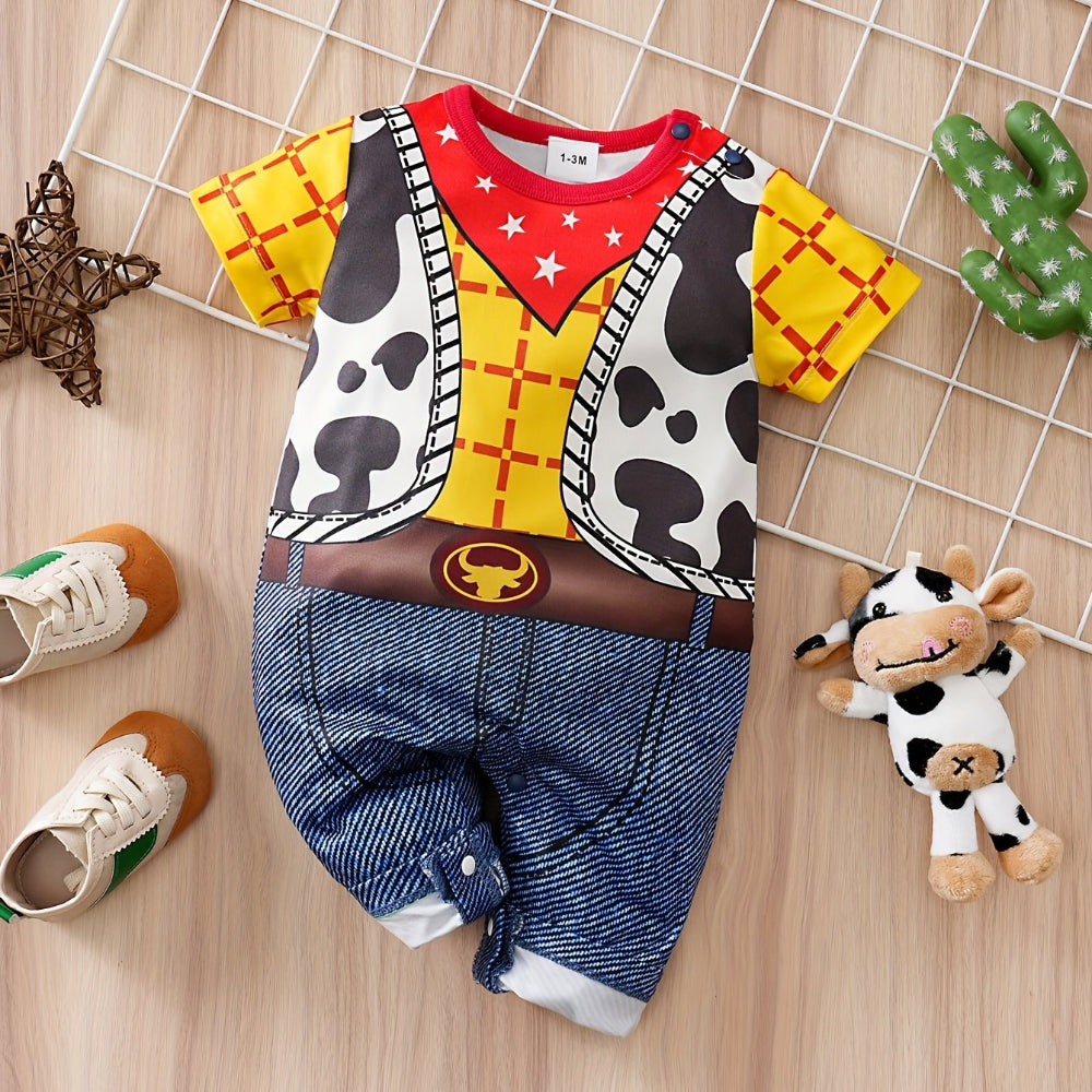 Speelgoed Halloween Kostuum Baby Cowboy Romper