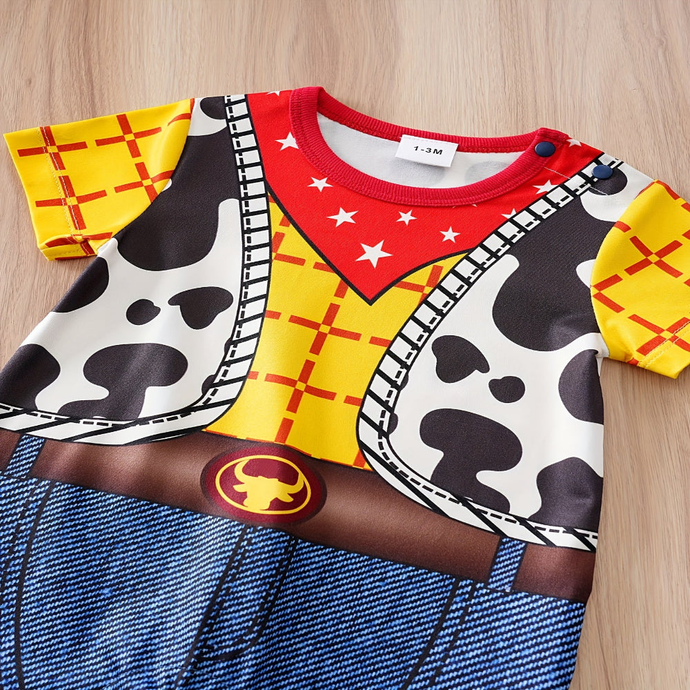 Speelgoed Halloween Kostuum Baby Cowboy Romper