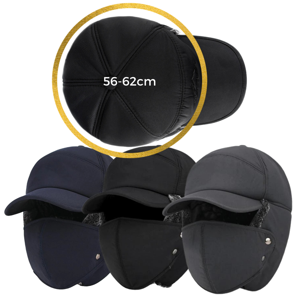 Unisex Winddichte Oor- en Gezichtsbescherming Hoed