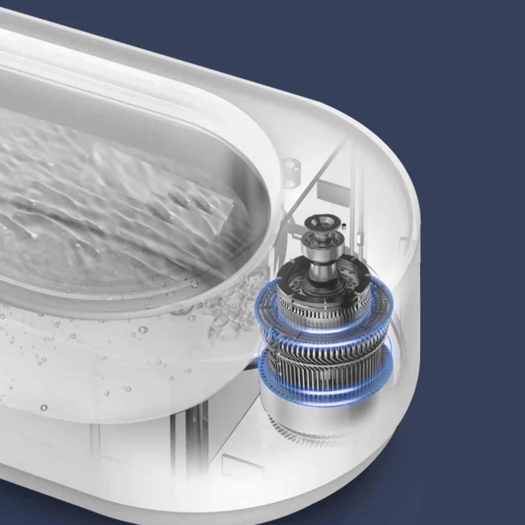 LuxeCleanse Ultrasonic Reinigingsmachine | Diepe reiniging met hoge frequentie trillingen