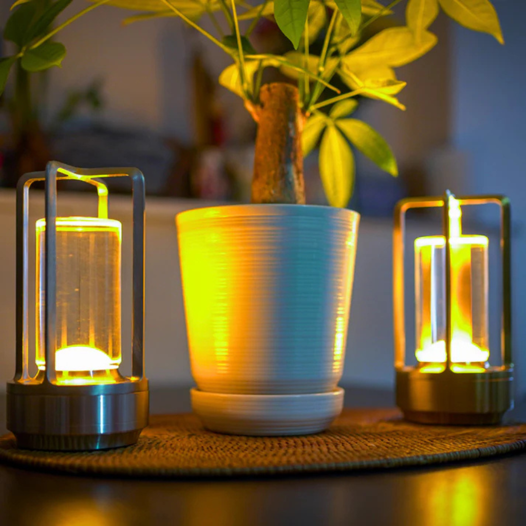 CrystalBeam | Wireless Ambient Lamp with 3-Color Modes