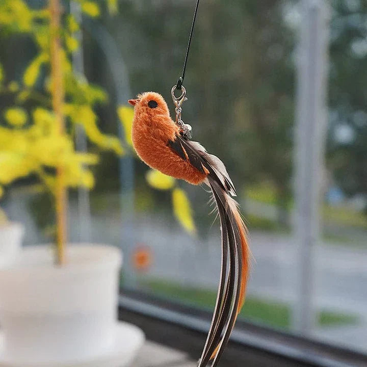 Interactief Kat Speelgoed met Realistische Vogelbewegingen – Boeiende en Veilige Simulatie voor Katten