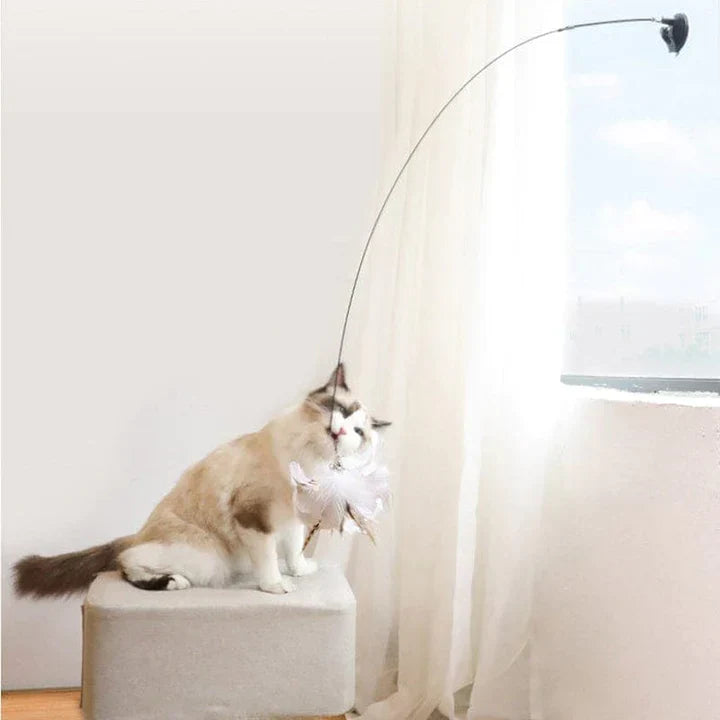 Interactief Kat Speelgoed met Realistische Vogelbewegingen – Boeiende en Veilige Simulatie voor Katten