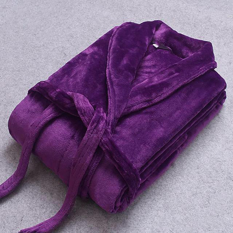 Winterzachte Unisex Badjas – Zachte Huisbadjas van Fleece en Flanel