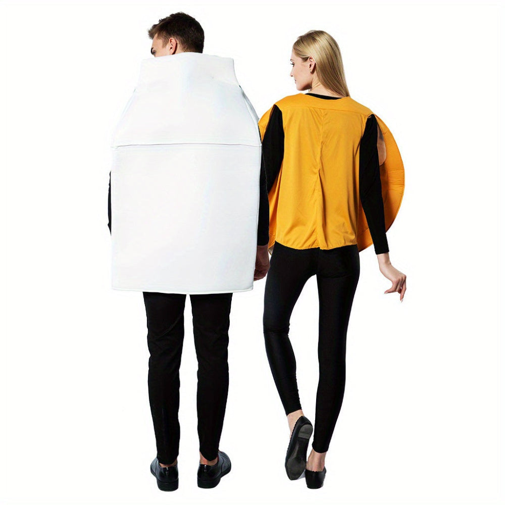 Grappige Koppels Halloween Kostuums Melk Koekjes Set