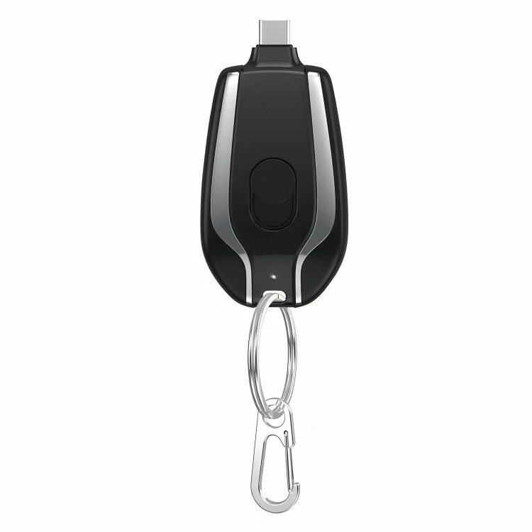LuxPower Elite Mini-Powerbank | Compacte sleutelhanger met krachtige oplaadfunctie voor onderweg