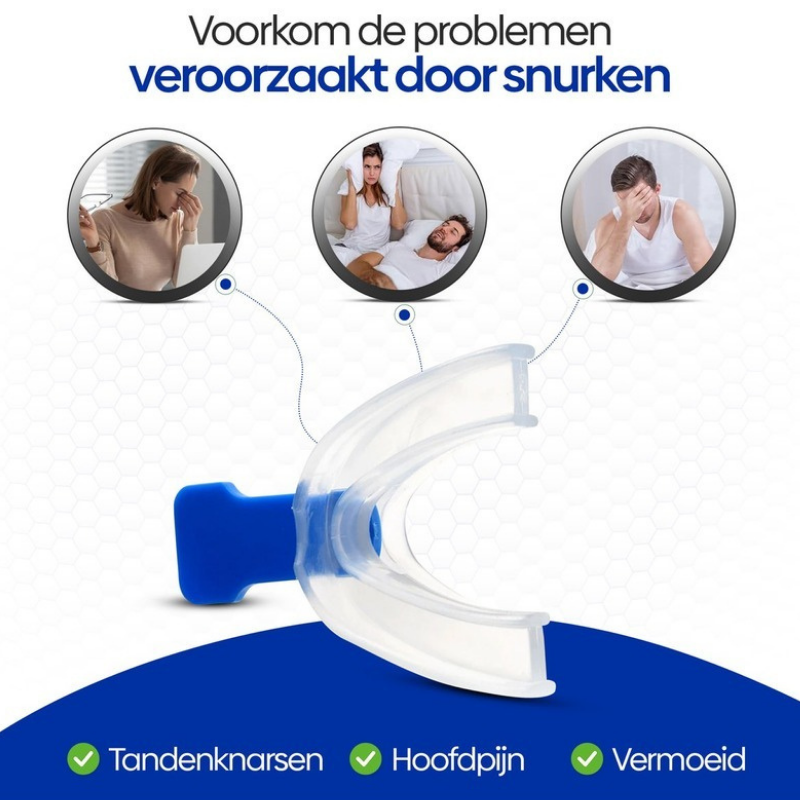 SnoozeElegance Luxe Snurkstopper | Effectieve oplossing voor een rustige nachtrust