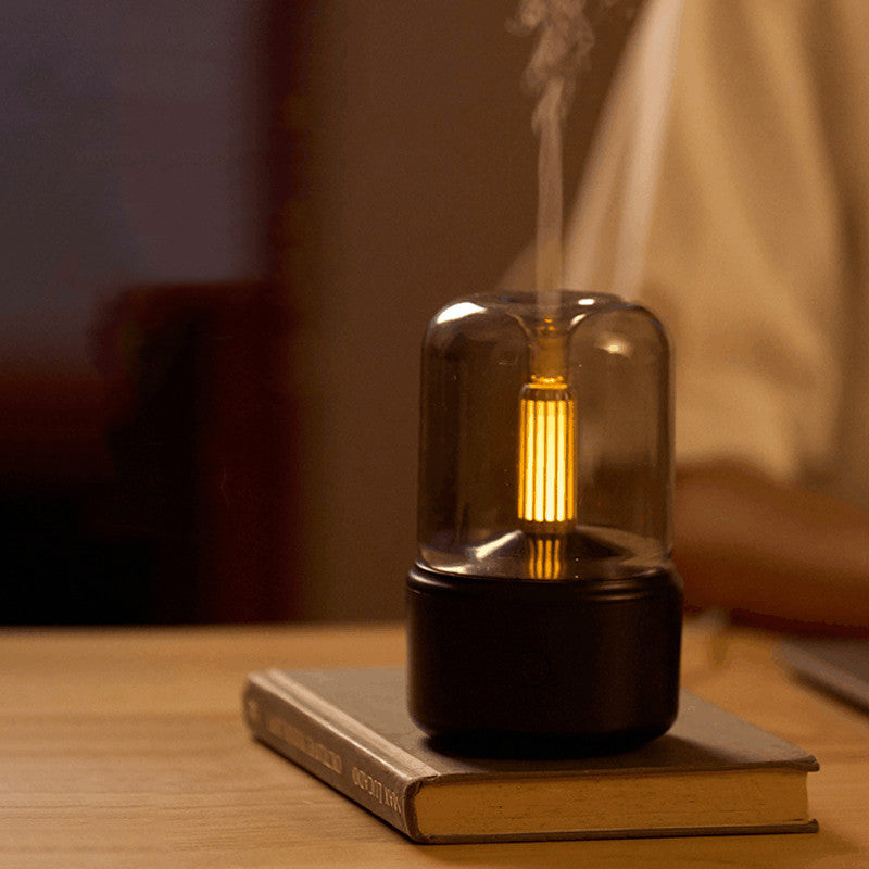 LuxeAura Kaarslicht Aroma Diffuser | Verhoog de ambiance met rustgevende geuren en een zachte gloed