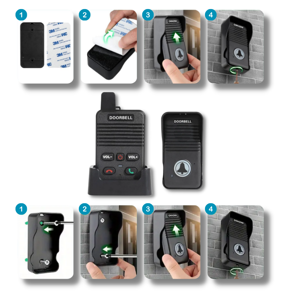 Geavanceerde Communicatie Intercom Deurbel