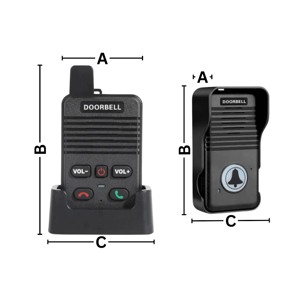 Geavanceerde Communicatie Intercom Deurbel