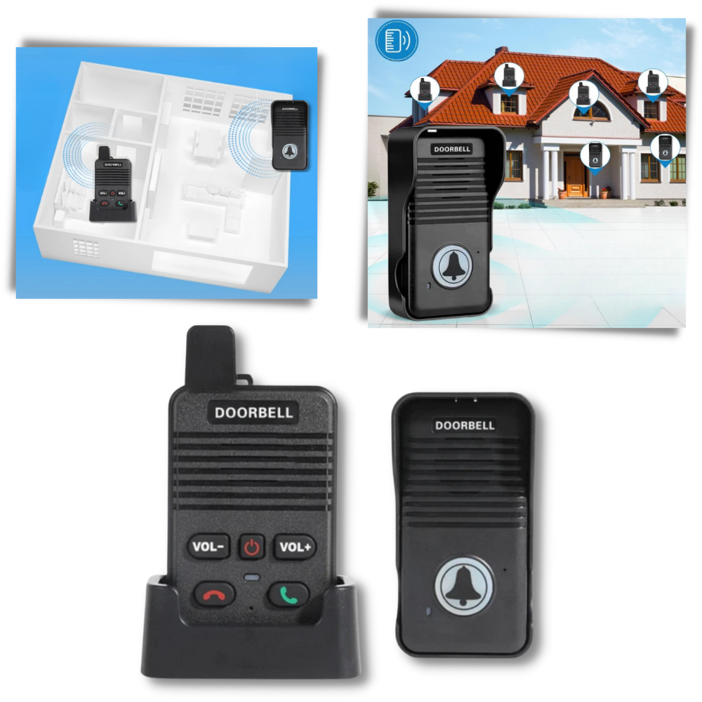 Geavanceerde Communicatie Intercom Deurbel