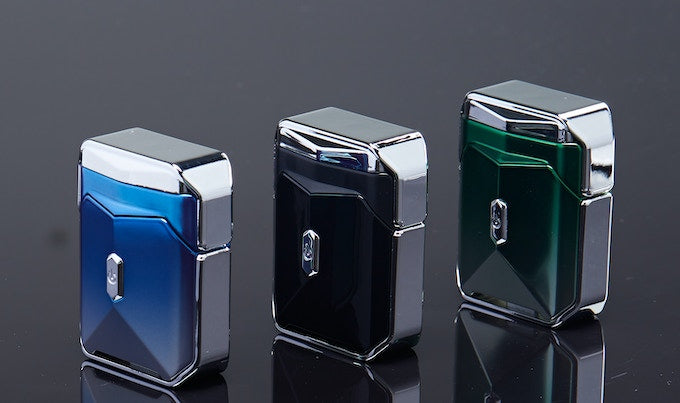 LuxRazor Elite Reis Scheerapparaat | Compact magnetisch ontwerp voor moeiteloos scheren onderweg
