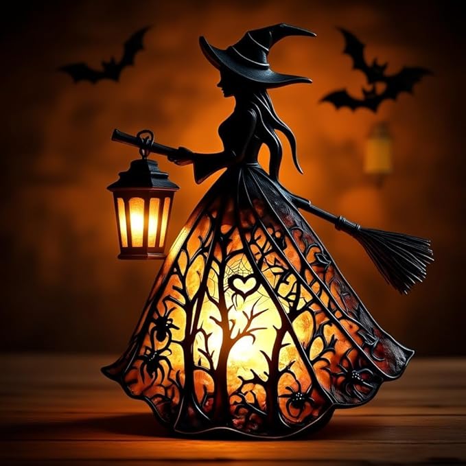WitchGlow Lantaarn | Betoverende Halloween lamp