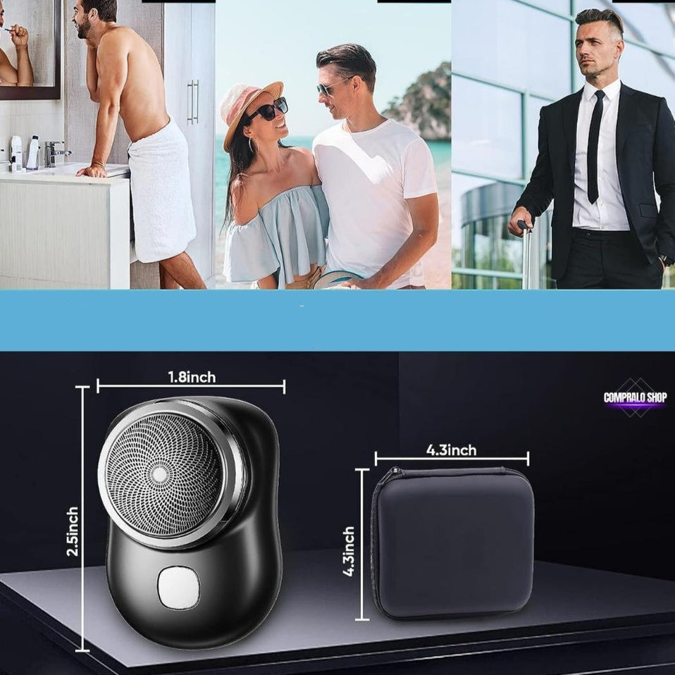 LuxeSmooth Mini Scheerapparaat | Nauwkeurige en zachte scheerbeurt voor een stralende huid
