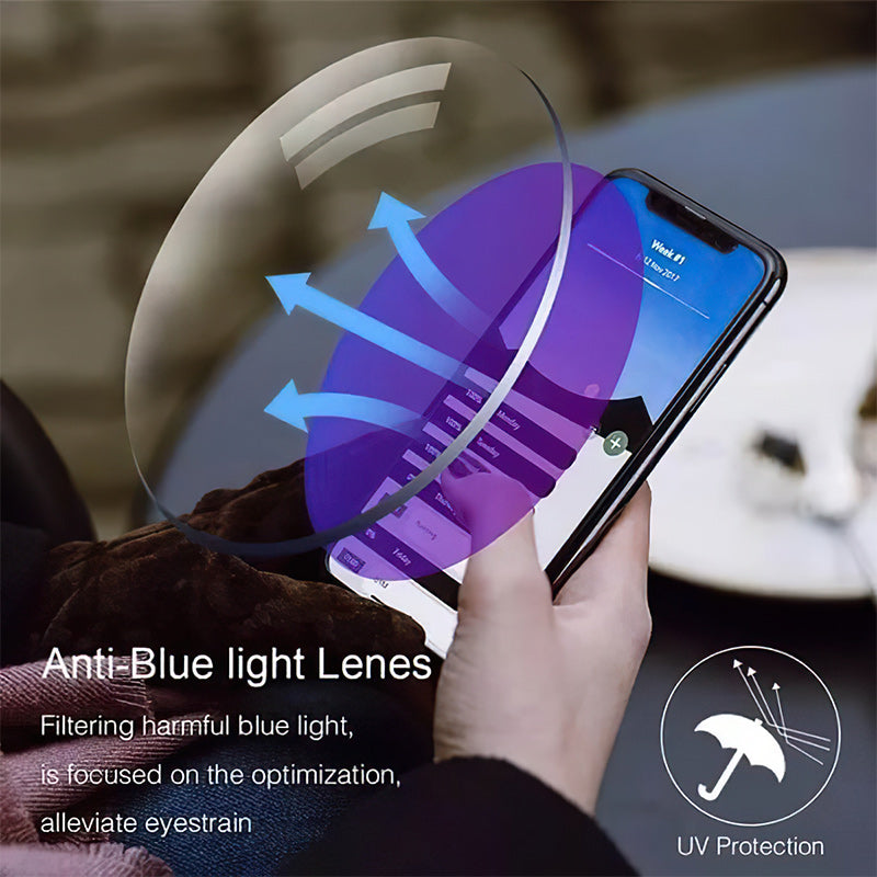 Geavanceerde Anti-Blauwlicht Multifocale Leesbril - SapphireView