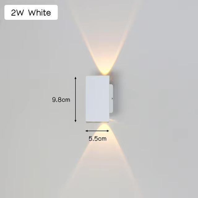 Applique LED LuxeWall - Buiten - Modern - Aluminium