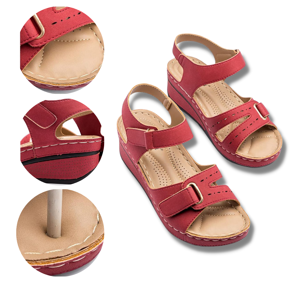 Orthopedische Sandalen met Hielondersteuning voor Dames