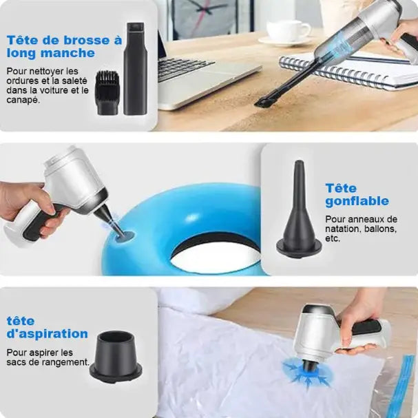 Draadloze Krachtige Auto Stofzuiger