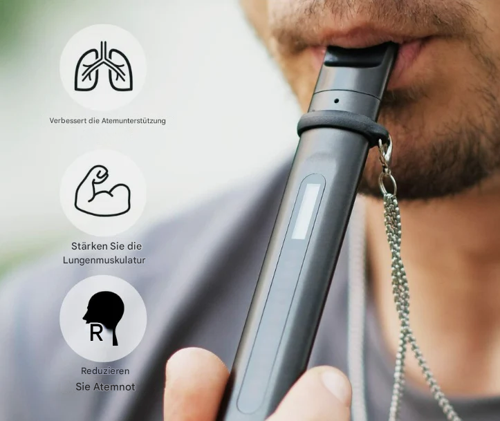 Intelligente Ademtrainer voor Ademspiertraining - BreathBoost