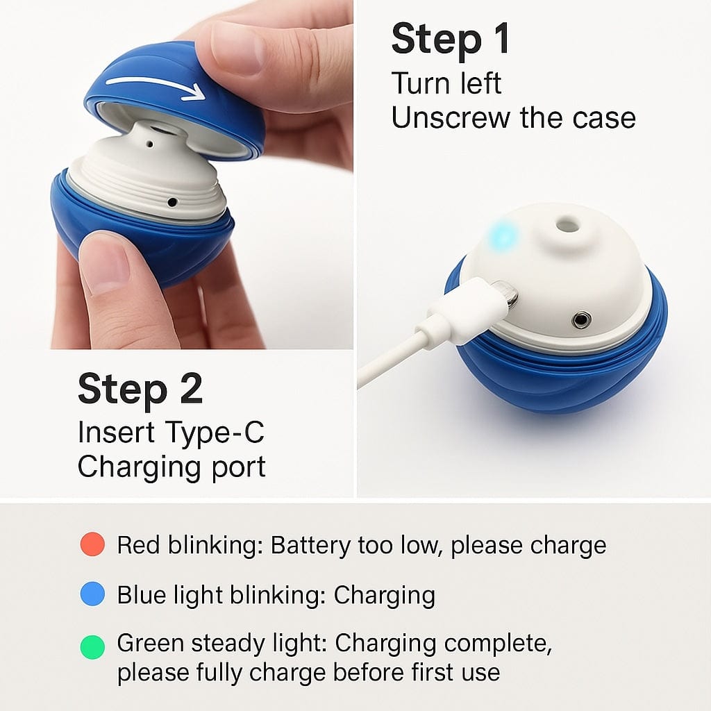 Interactieve Hondbal - Auto-Rollend - Leuk Spel