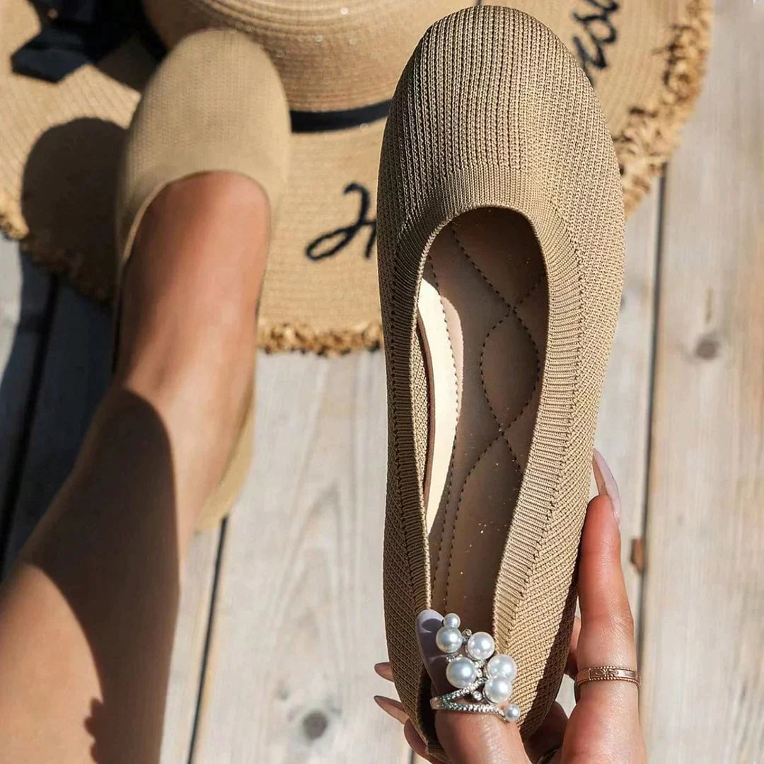 Comfortabele en Elegante Ballerina's - Antislip, Ademend