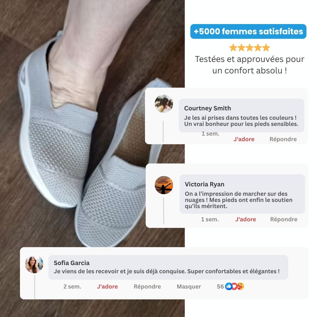 Dames Sneakers - Orthopedisch Comfort | Elegante Stijl