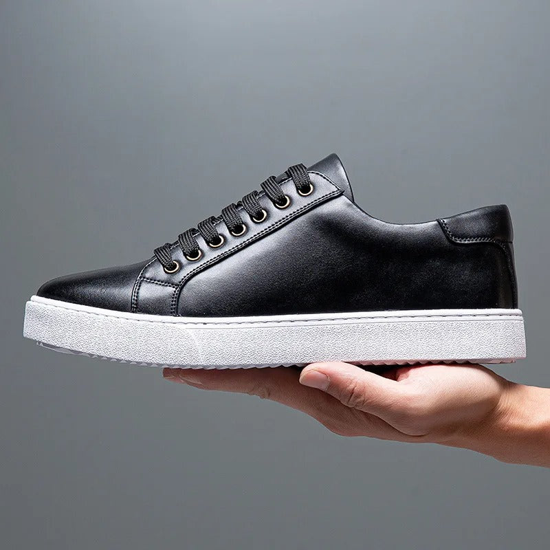 Leren Sneakers Heren - Stijl & Comfort - David™