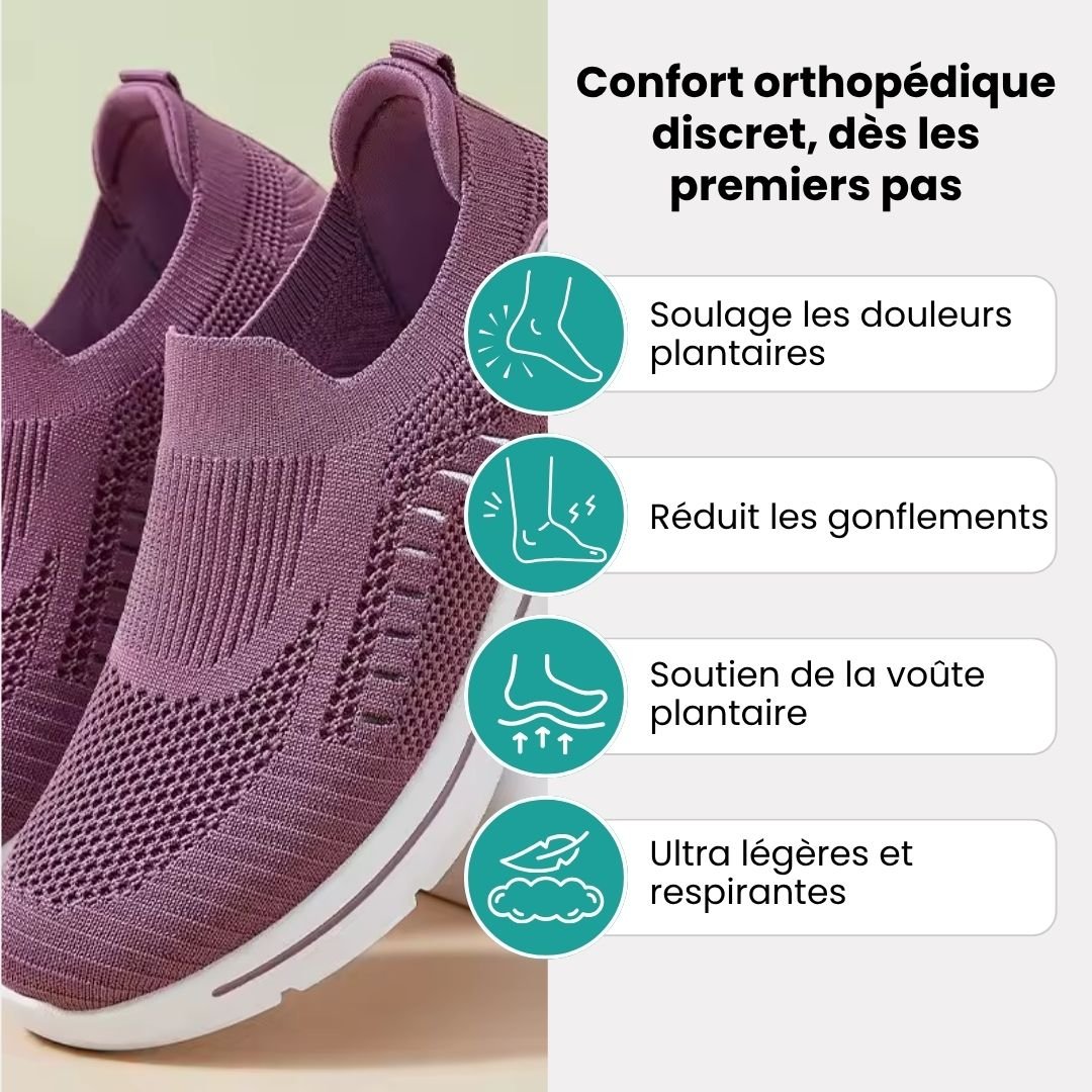 Dames Sneakers met Orthopedisch Comfort - Elegantie en Welzijn