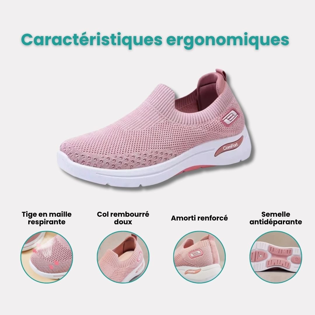 Dames Sneakers met Orthopedisch Comfort - Elegantie en Welzijn