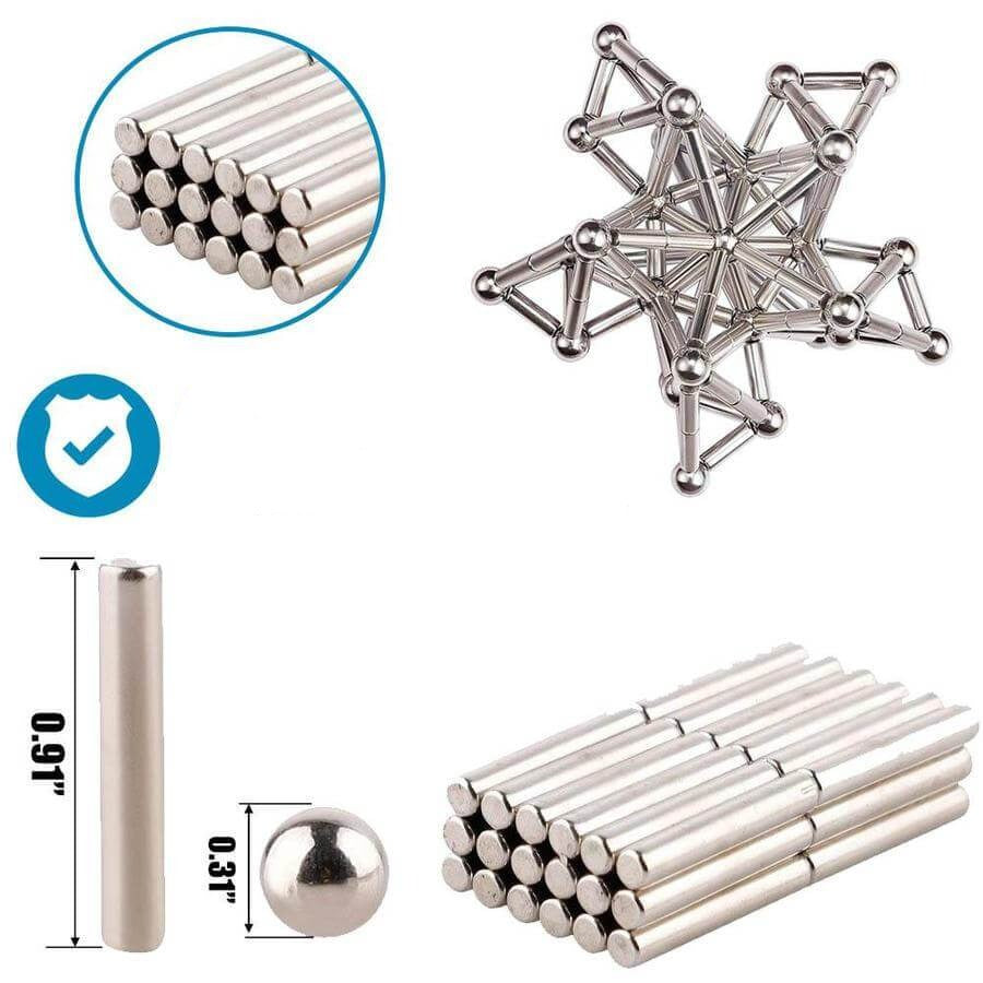 Magnetische Stokken - Creatief Bouwspel - Kinderen