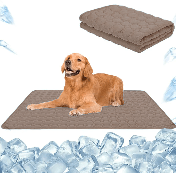 FrostPfote Koelmat voor Huisdieren | Zelfkoelend & Niet Giftig | Comfortabel & Stroomvrij